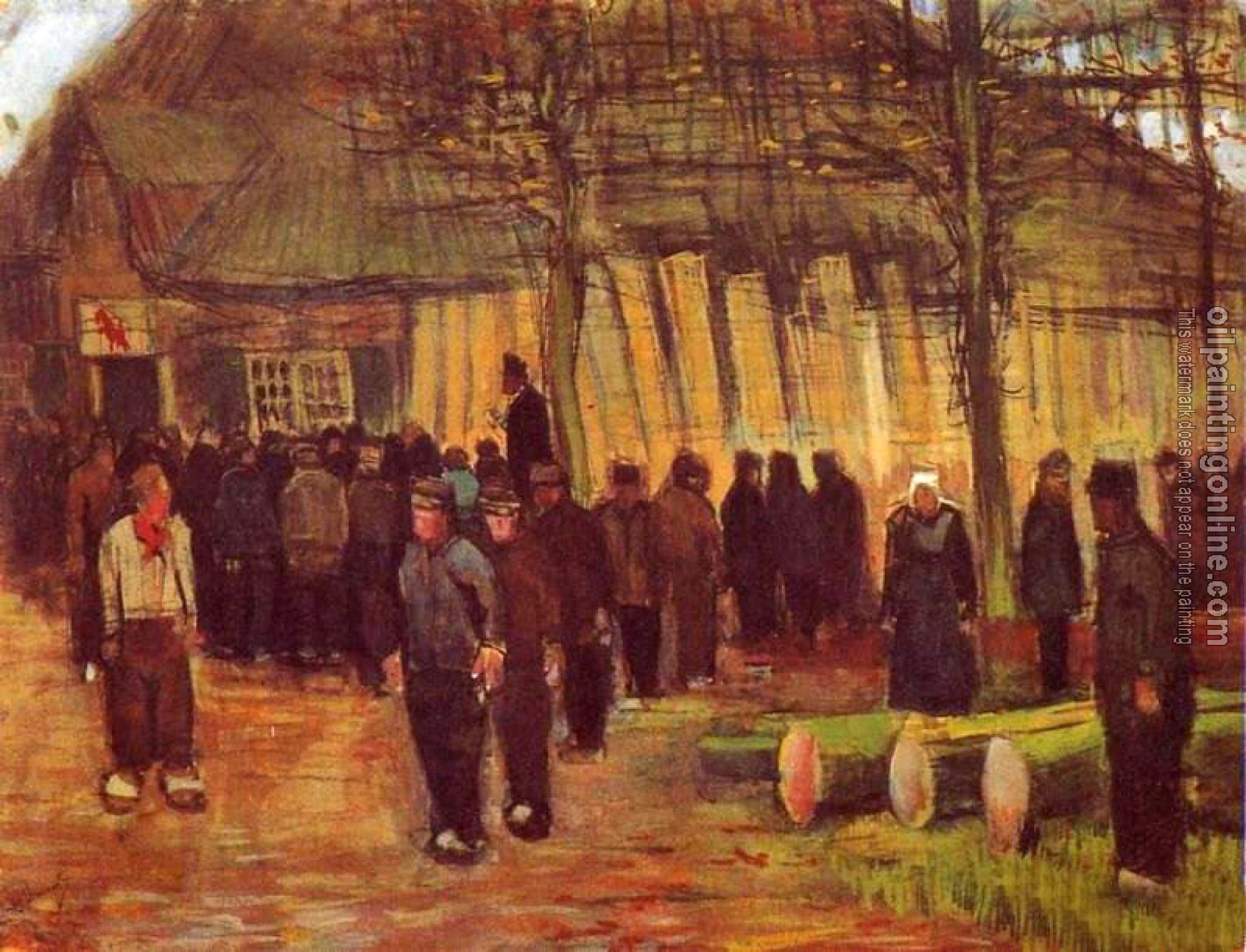 Gogh, Vincent van - A Timber Auction